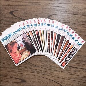 Cordon Bleu Cookery Course COMPLETE 1-72 Lessons Vintage